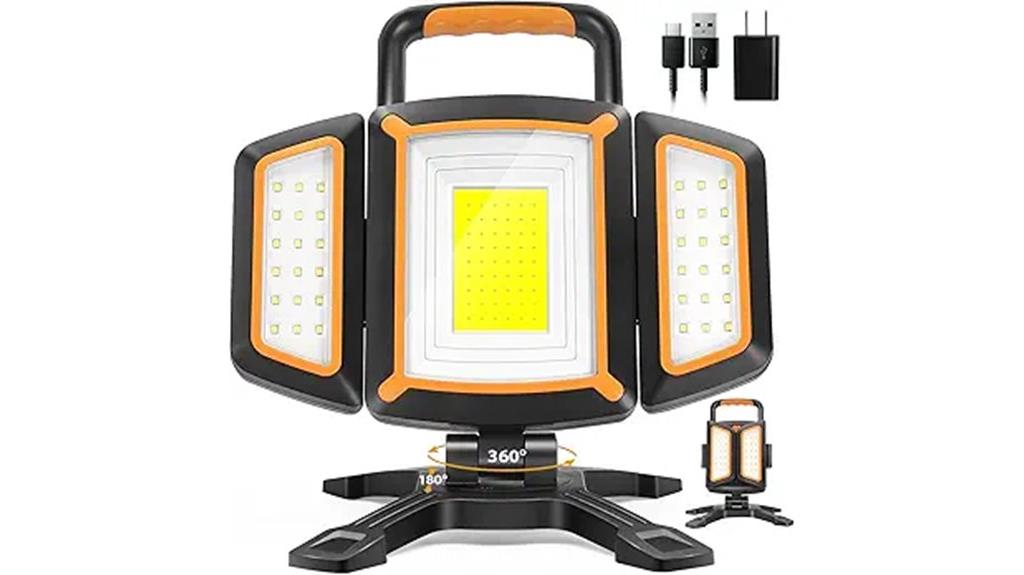 high output waterproof cordless work light