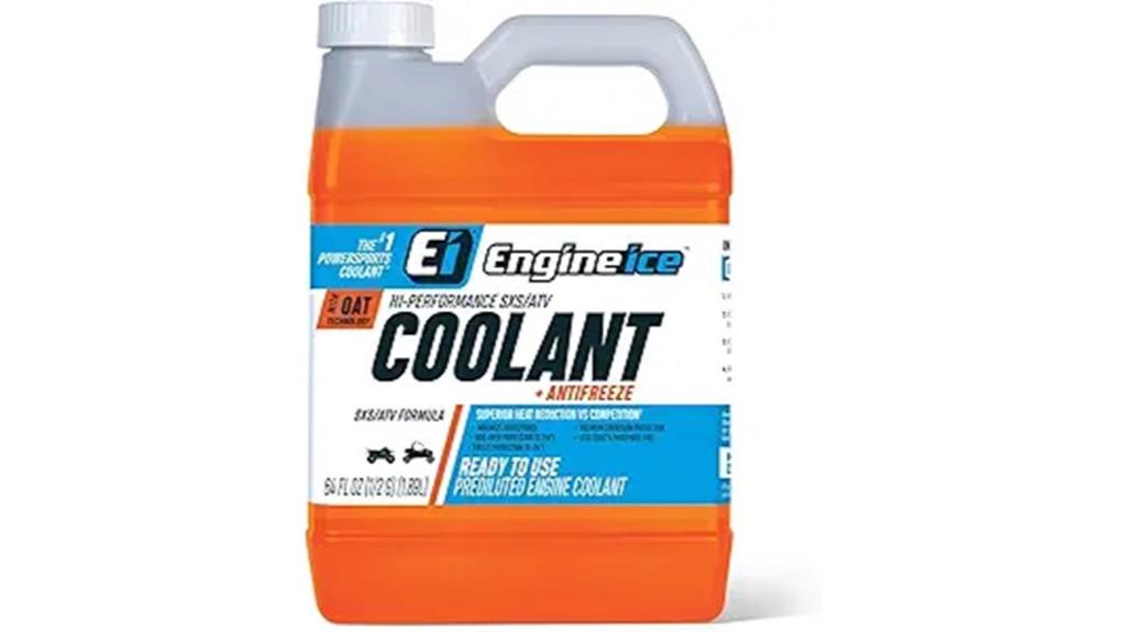 high performance orange atv coolant