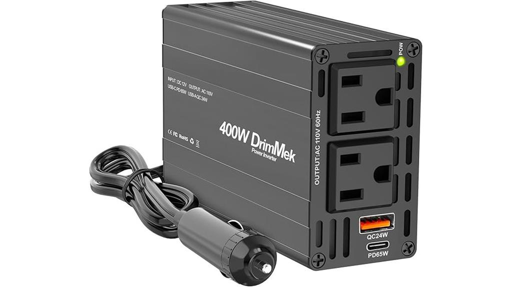 high power dual outlets