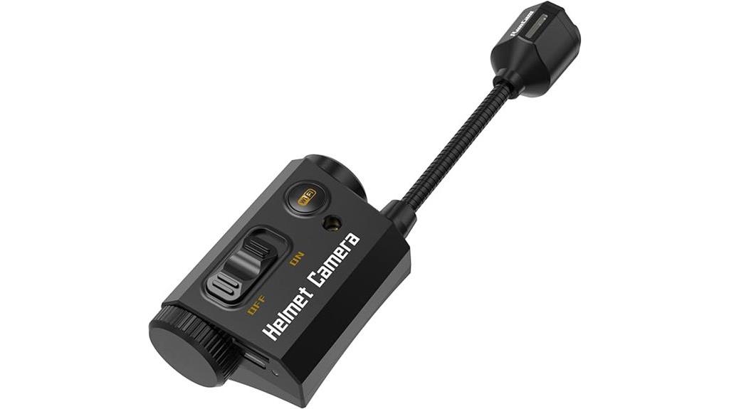 high resolution helmet camera