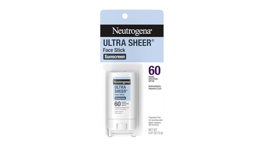 high spf face sunscreen stick