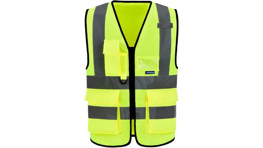 high visibility safety vest