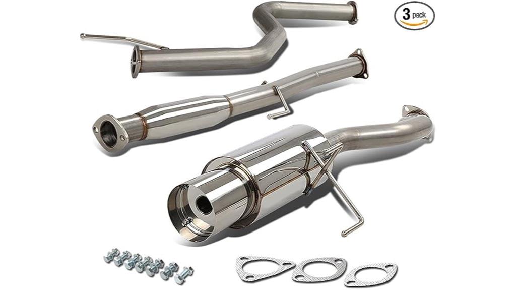 honda civic muffler tip