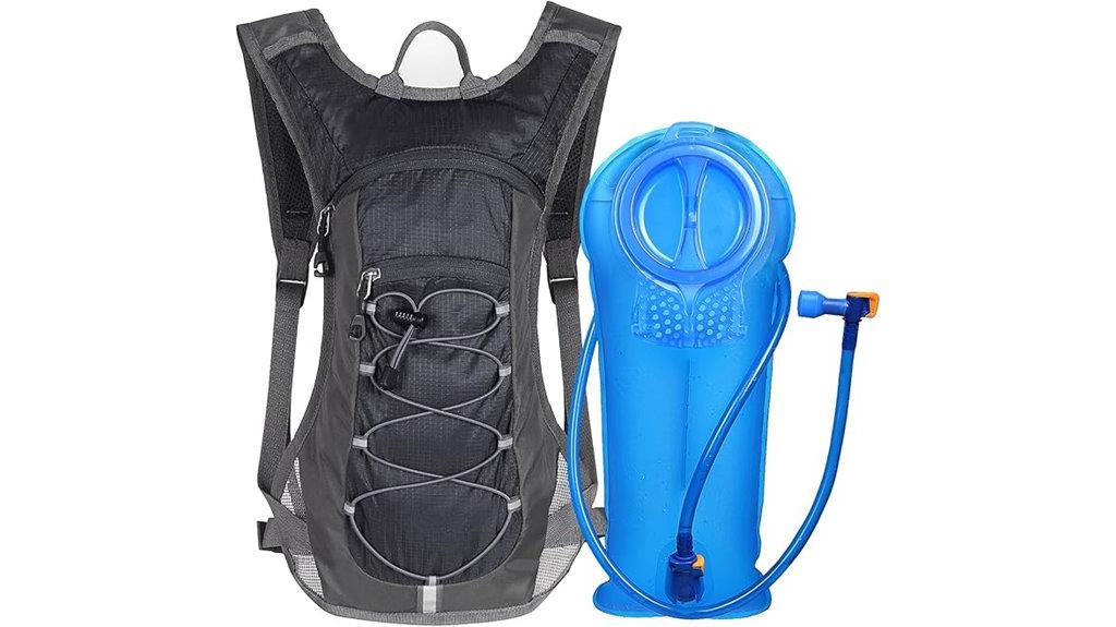 hydration backpack with bladder