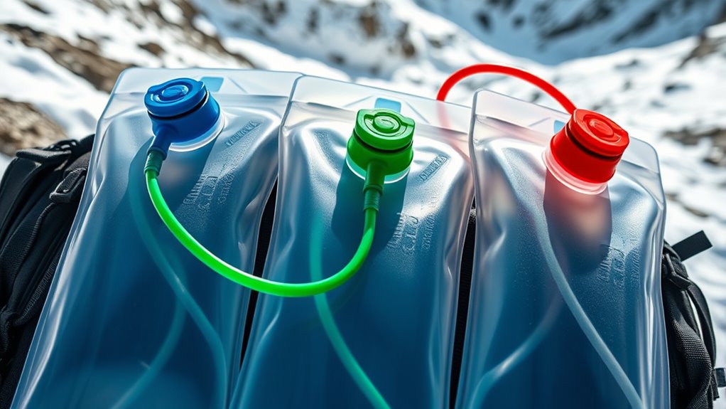 hydration bladder features prioritized