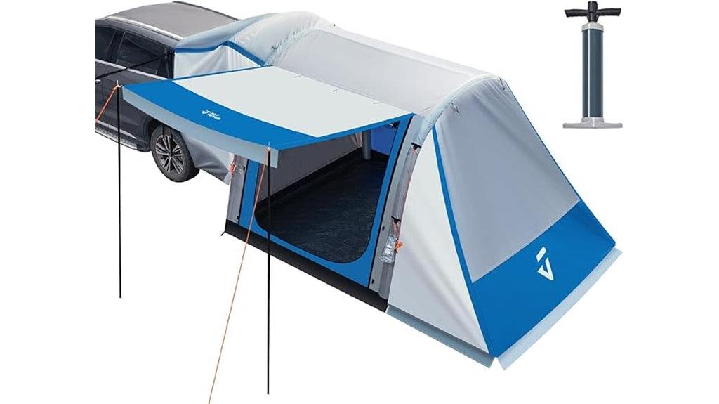 inflatable family camping tent