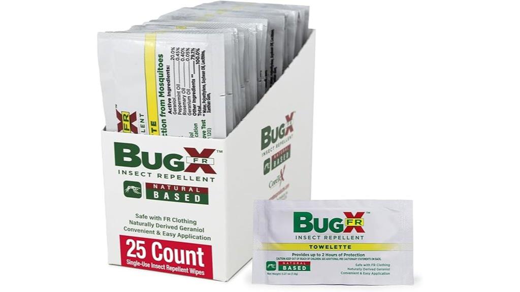 insect repellent wipes pack
