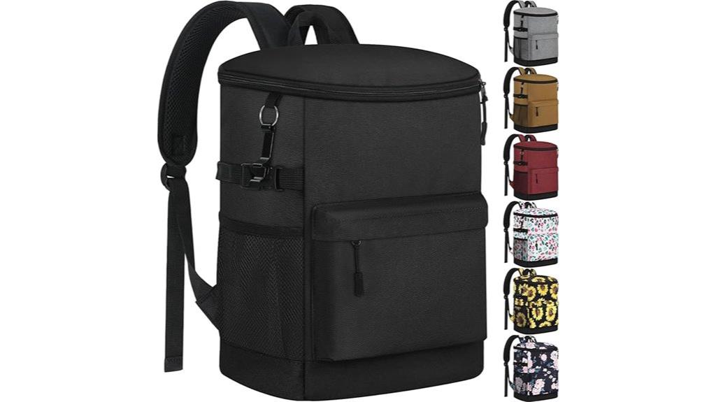 insulated 33 can cooler backpack