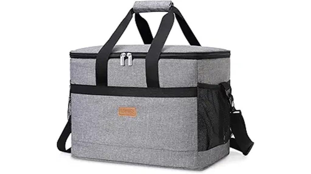 insulated collapsible cooler bag