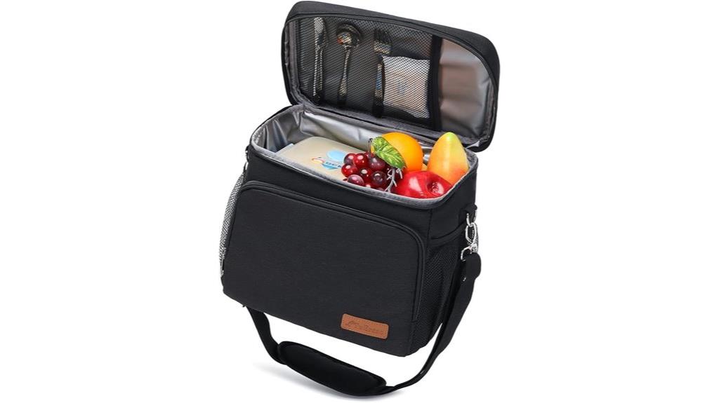 insulated portable cooler bag