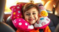 kid friendly travel pillow options
