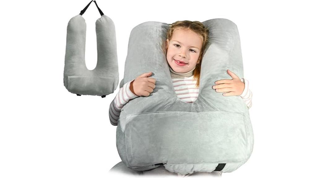 kids and adult travel pillow