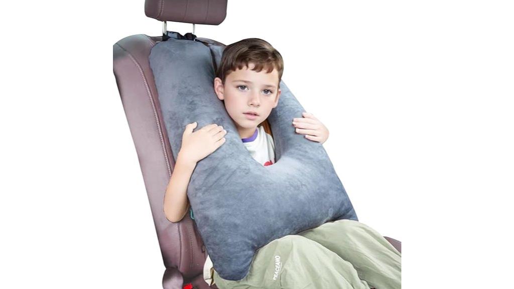 kids memory foam travel pillow