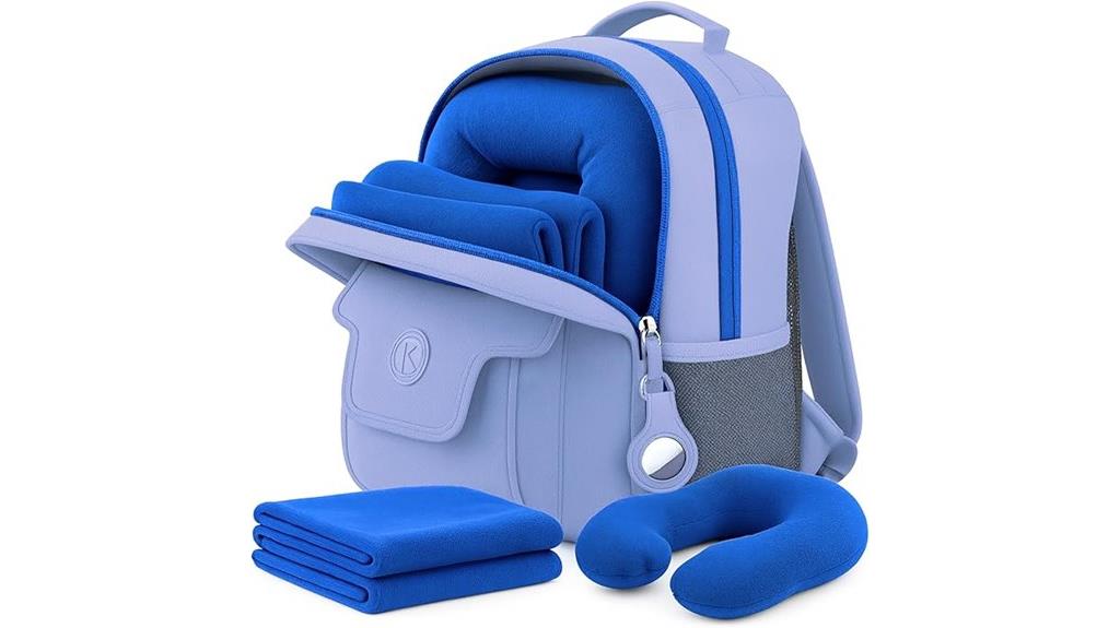 kids travel backpack set