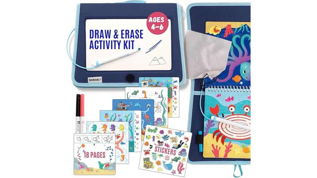 kids travel learning kit