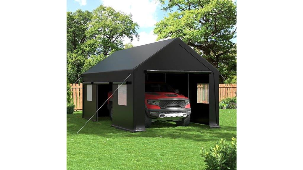large 12x20 ft carport
