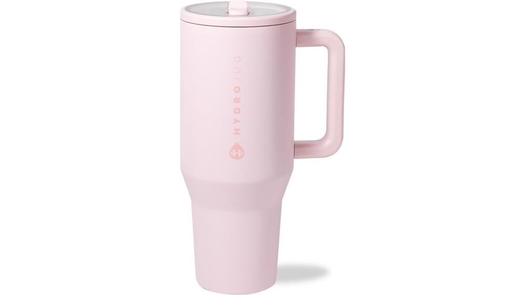 large 40 oz flip straw