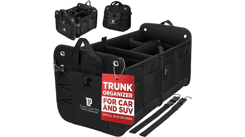 large black car organizer