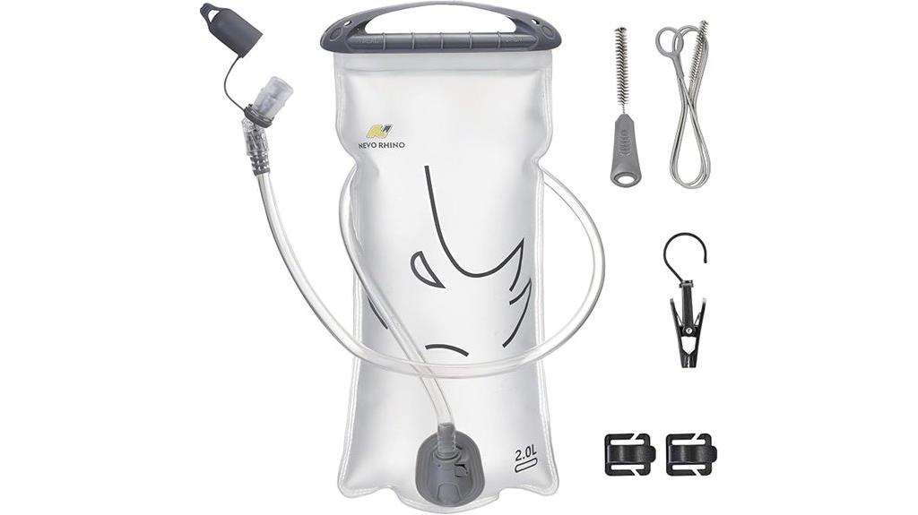 large capacity hydration bladder