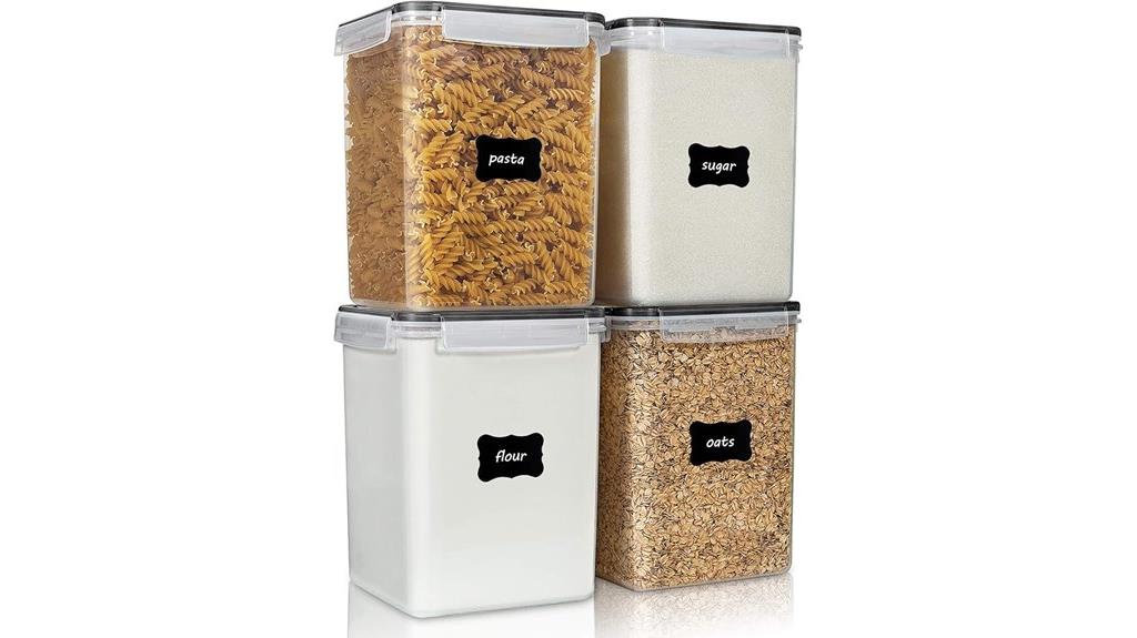 large food storage containers
