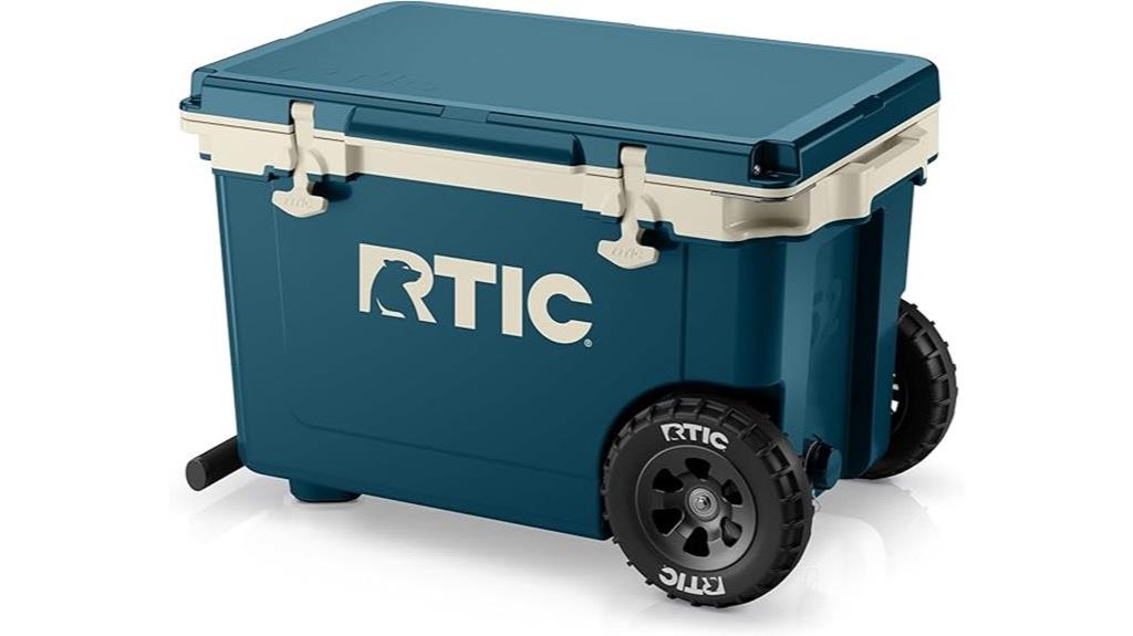 large lightweight wheeled cooler