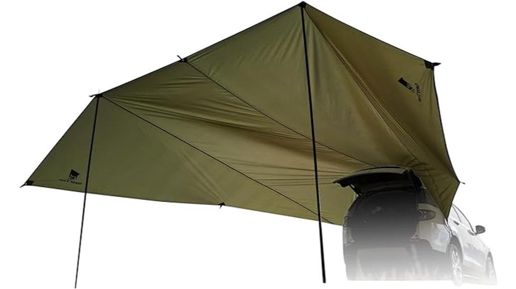 large outdoor car shelter