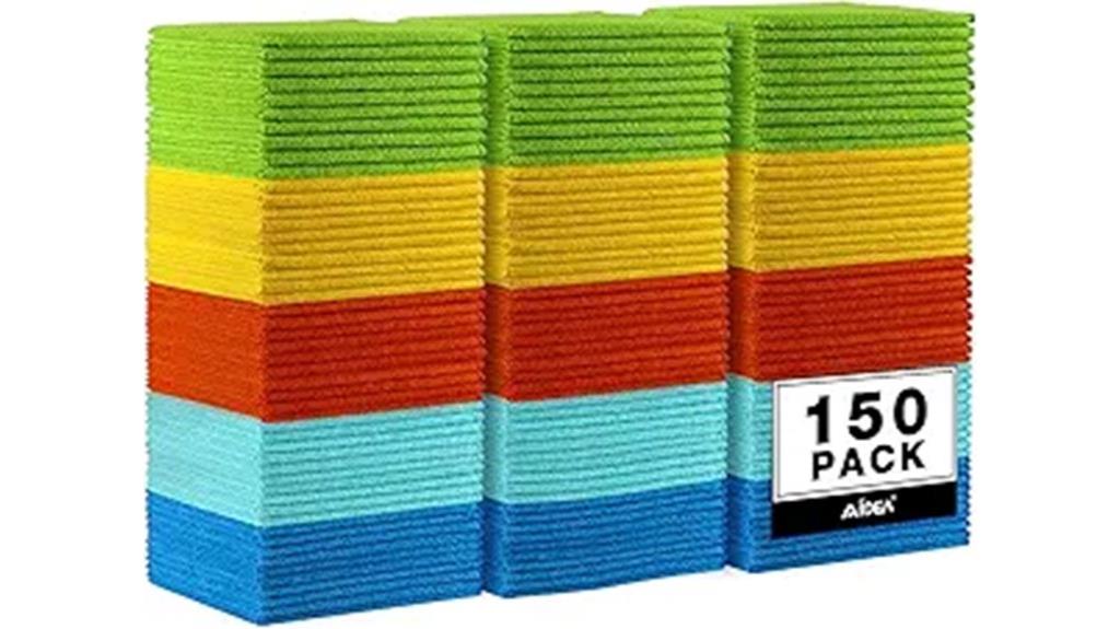 large pack of microfiber cloths