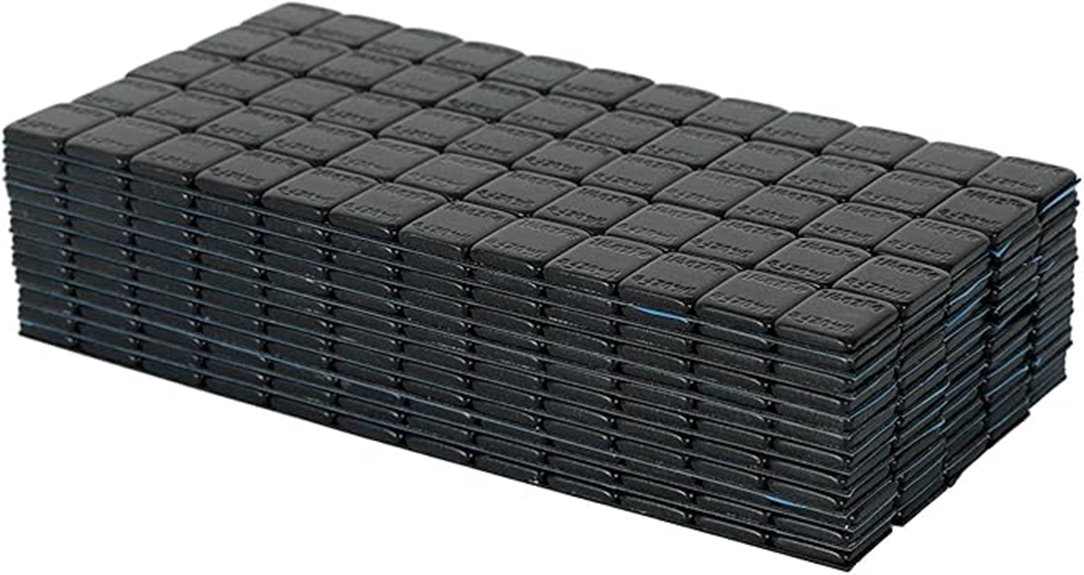 large pack of stick on weights