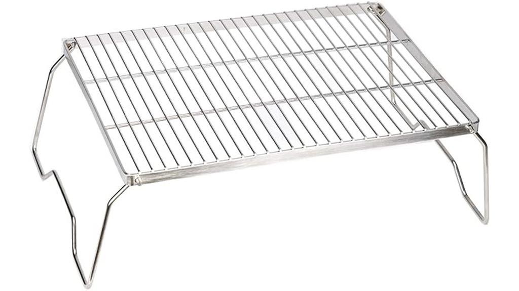 large portable camping grill
