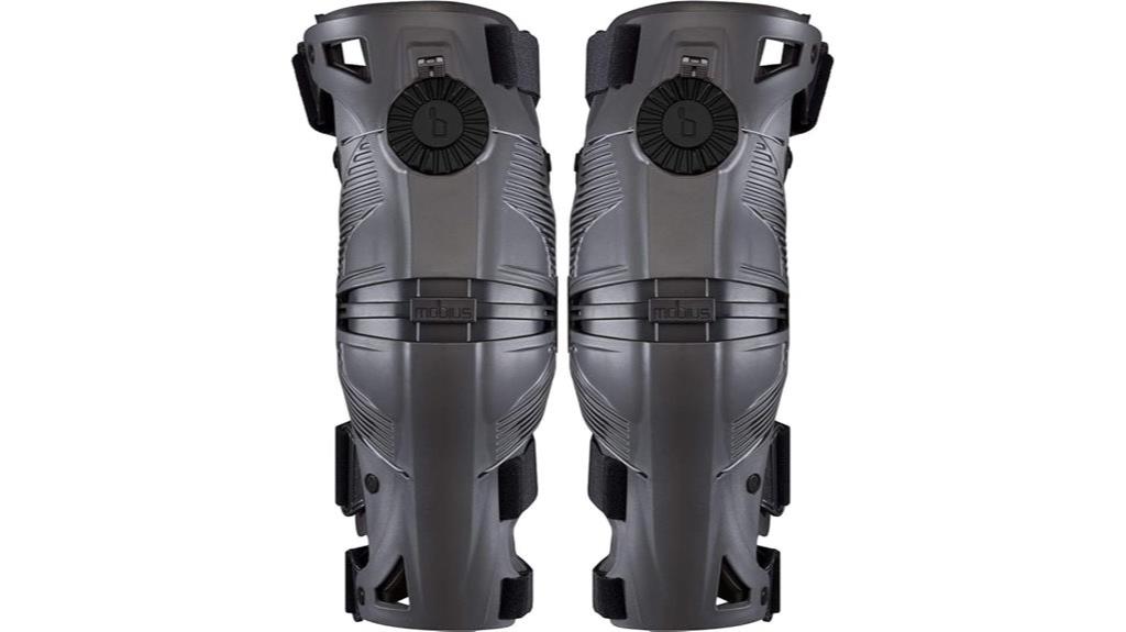 large storm grey knee braces