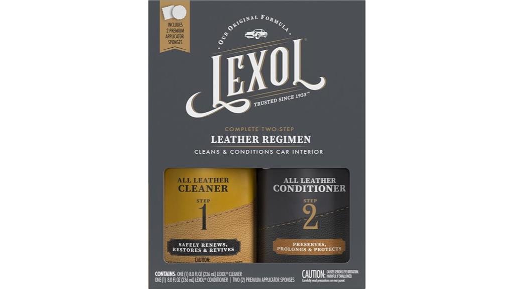 leather cleaning and conditioning kit