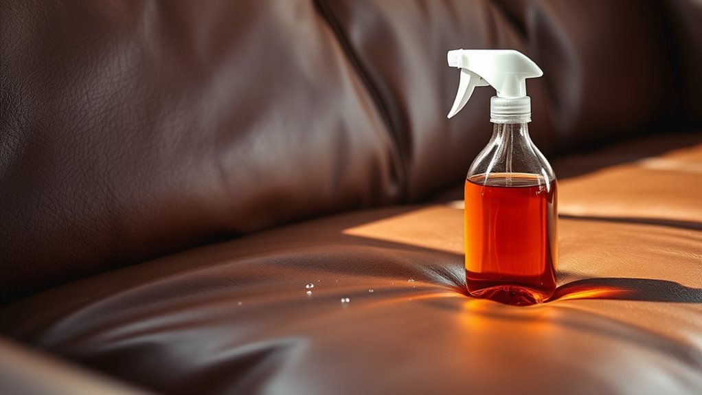 leather cleaning safety tips