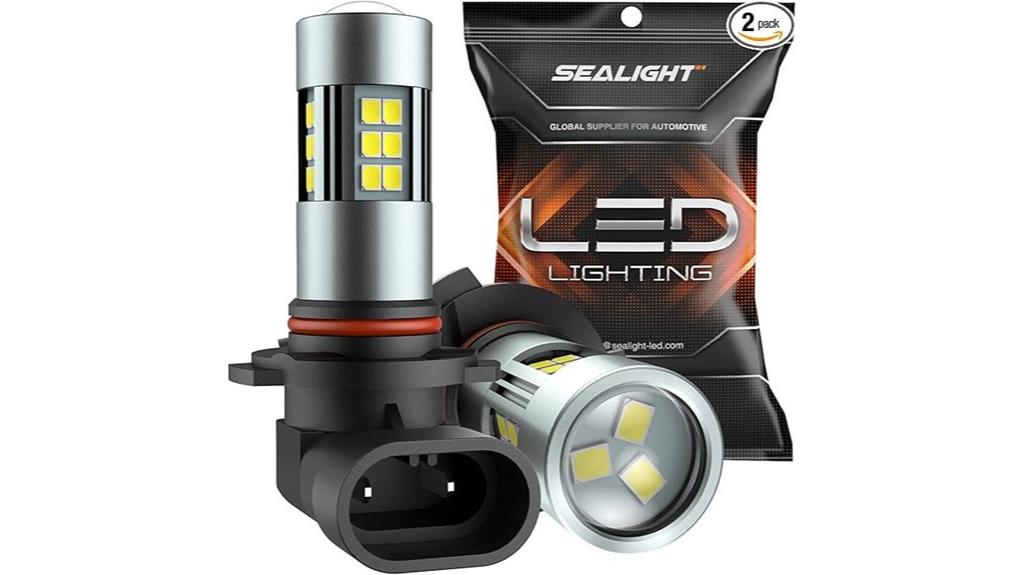 led fog light bulbs pack