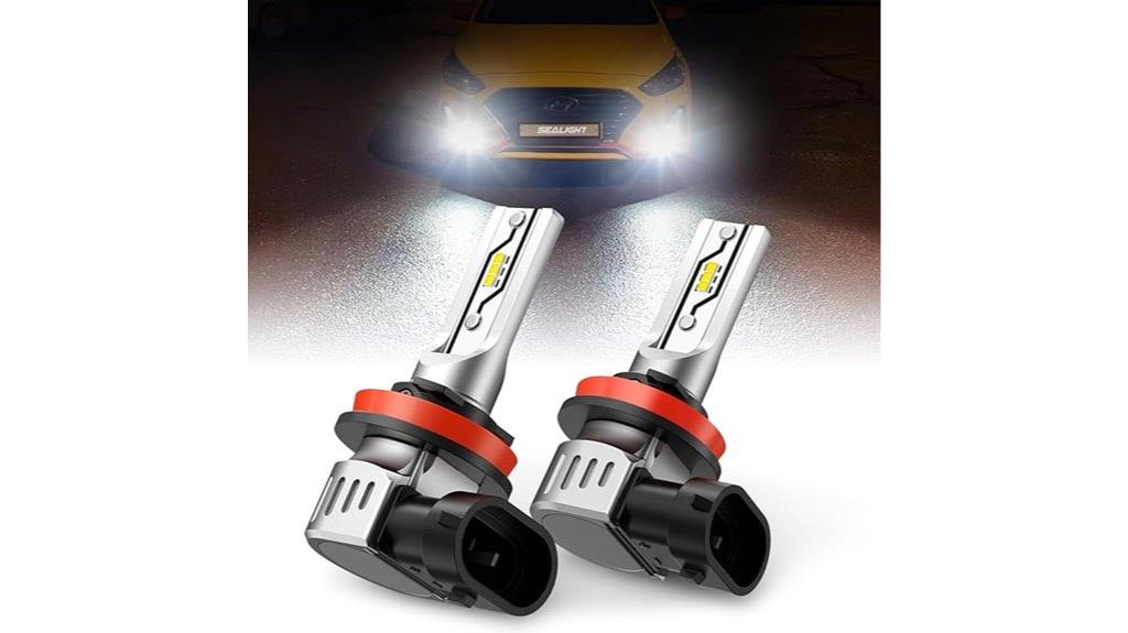 led fog light bulbs pack