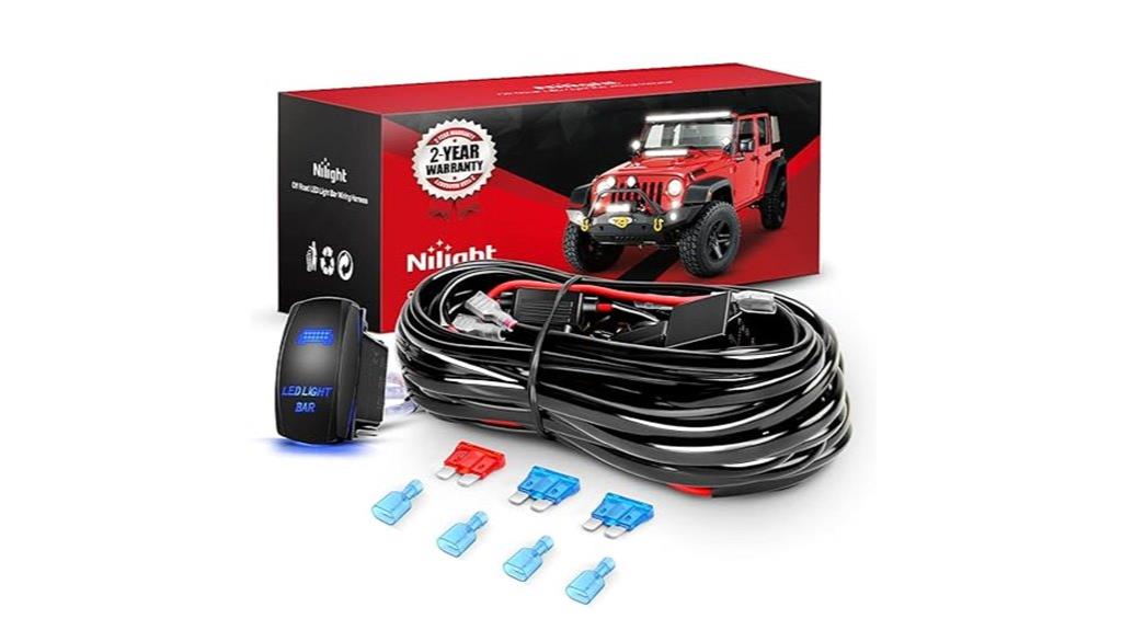 led light bar wiring
