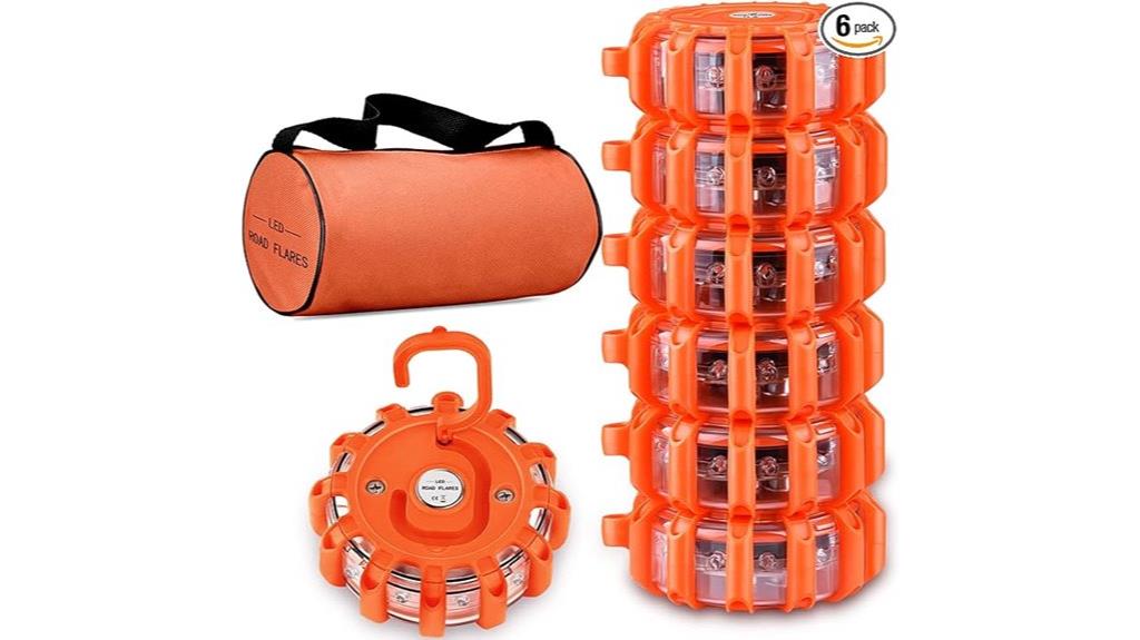 led road flares set