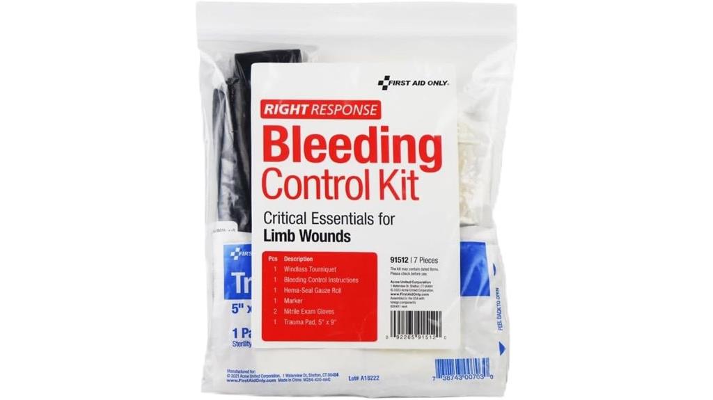 limb wound bleeding kit