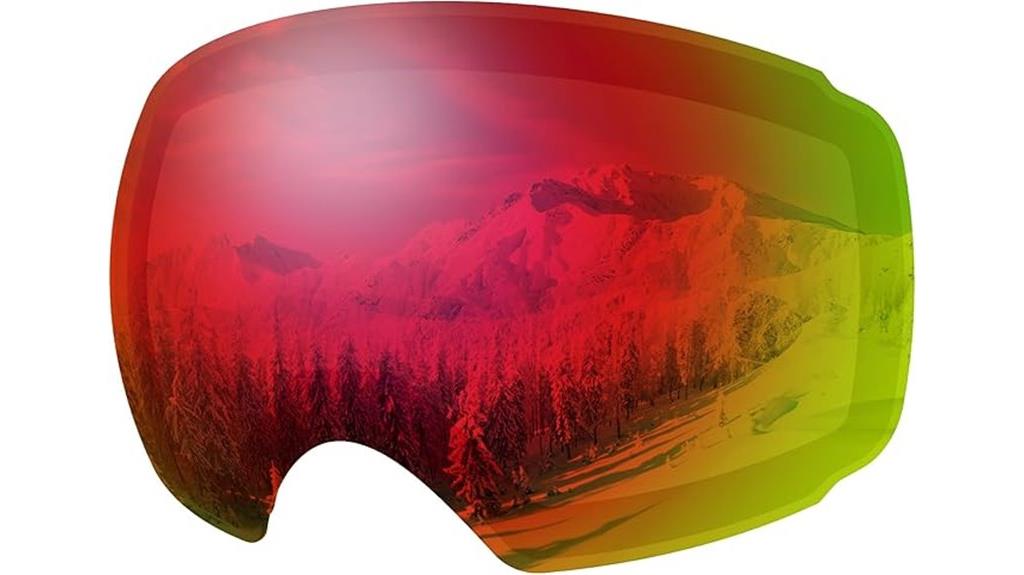magnetic lens ski goggles