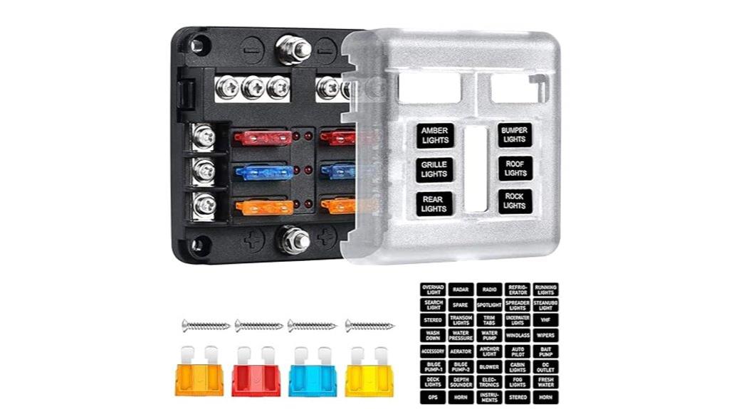 marine fuse block led