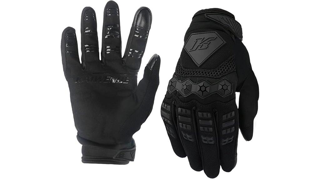 men s black xl gloves