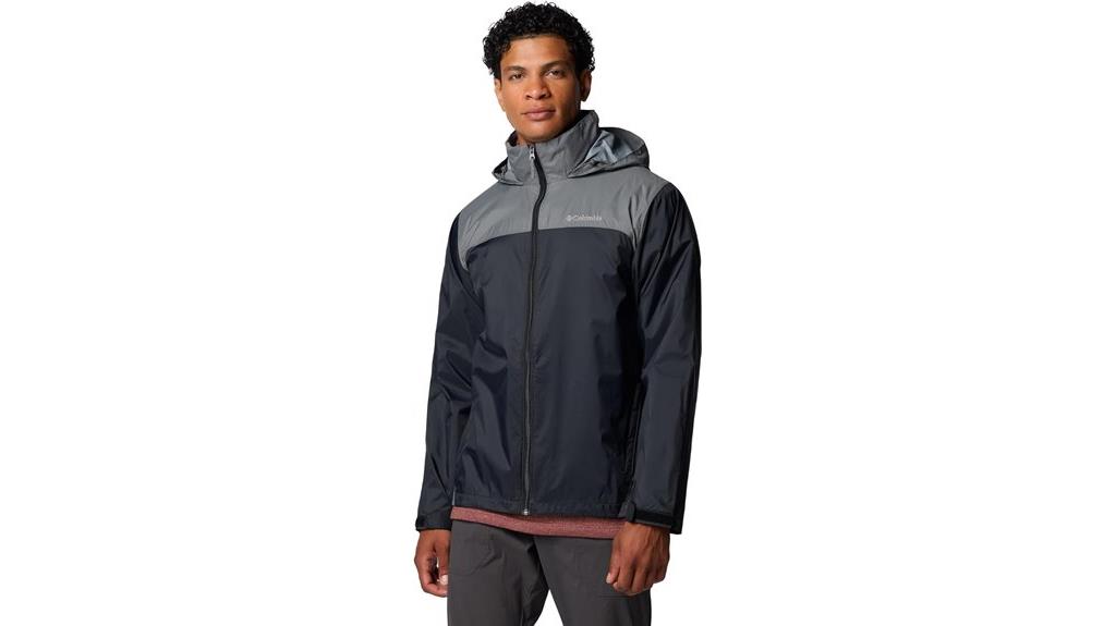 men s columbia rain jacket