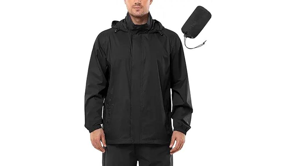 men s waterproof rain jacket
