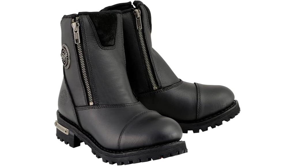 milwaukee leather motorcycle boots