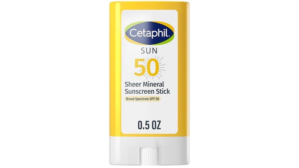 mineral sunscreen stick portable