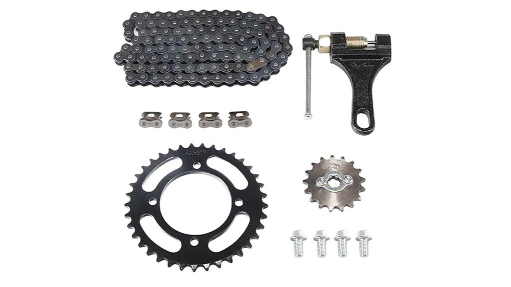 mini bike chain and sprocket
