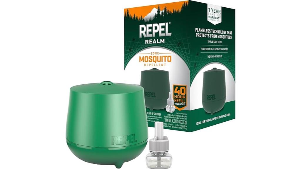 mosquito repellent device zone