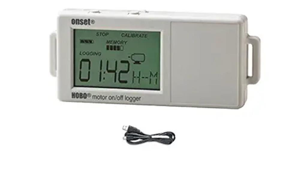 motor usage data logger