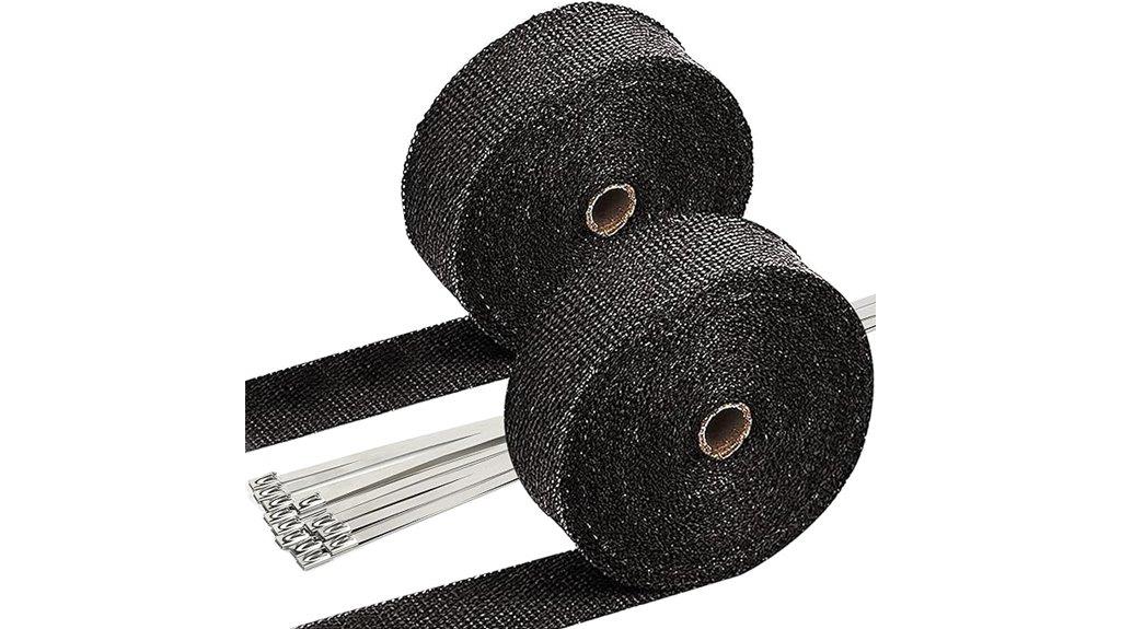 motorcycle car exhaust wrap