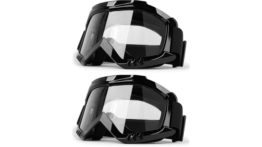 motorcycle goggles 2 pack