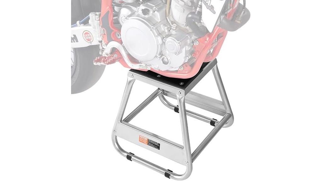 motorcycle maintenance dirt bike stand